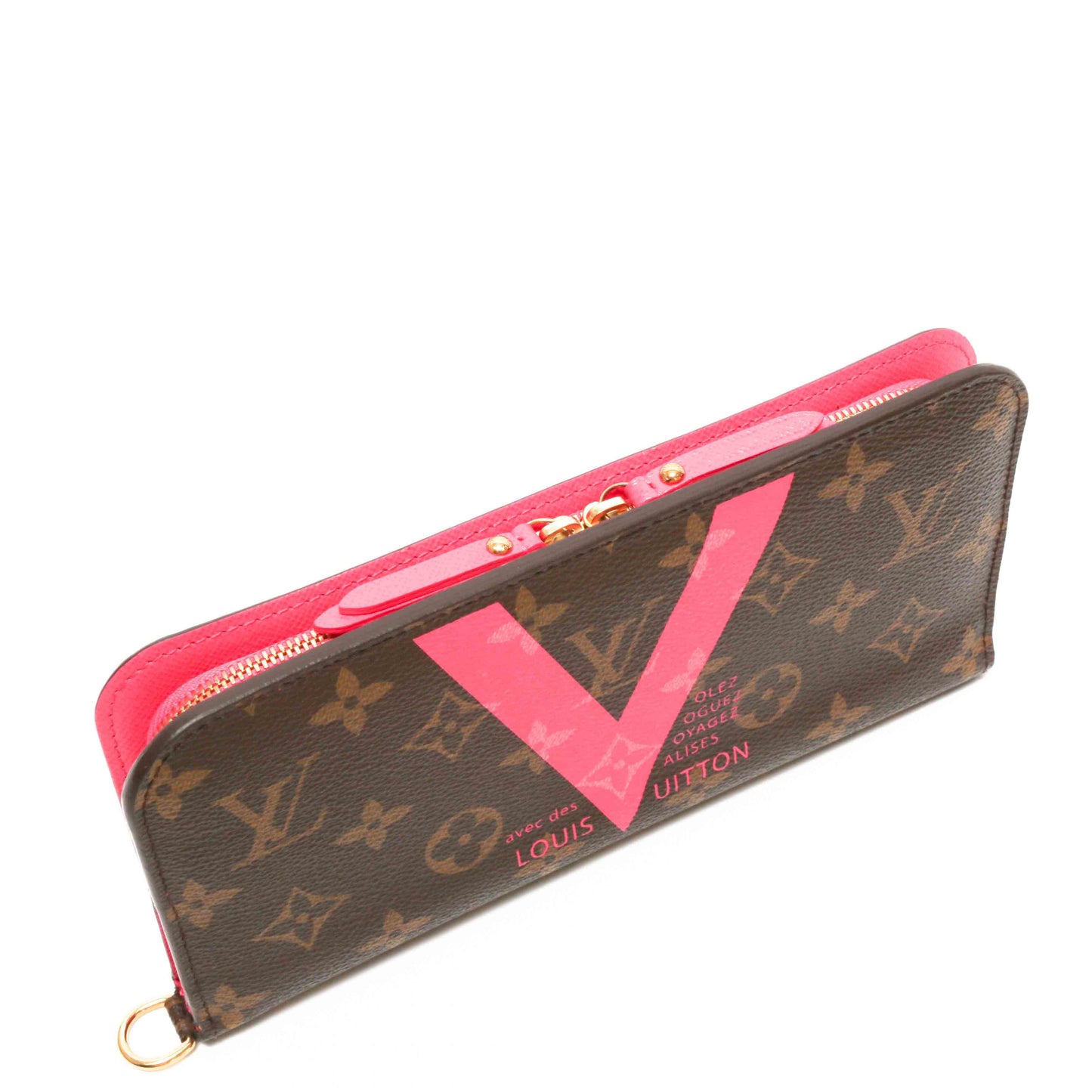 LOUIS VUITTON Insolite Wallet Monogram/Fuchsia