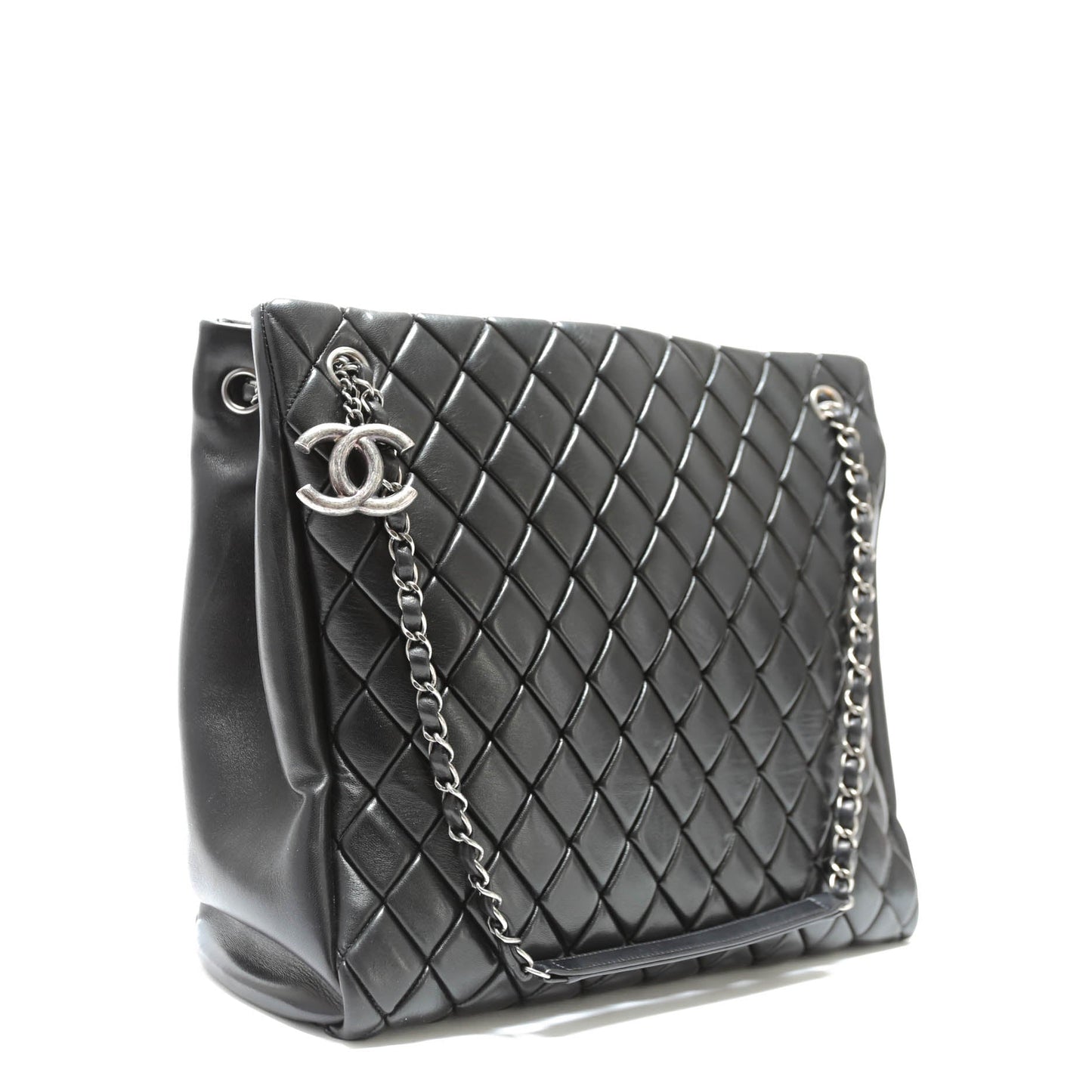 CHANEL Quilted Charm Tote - Large