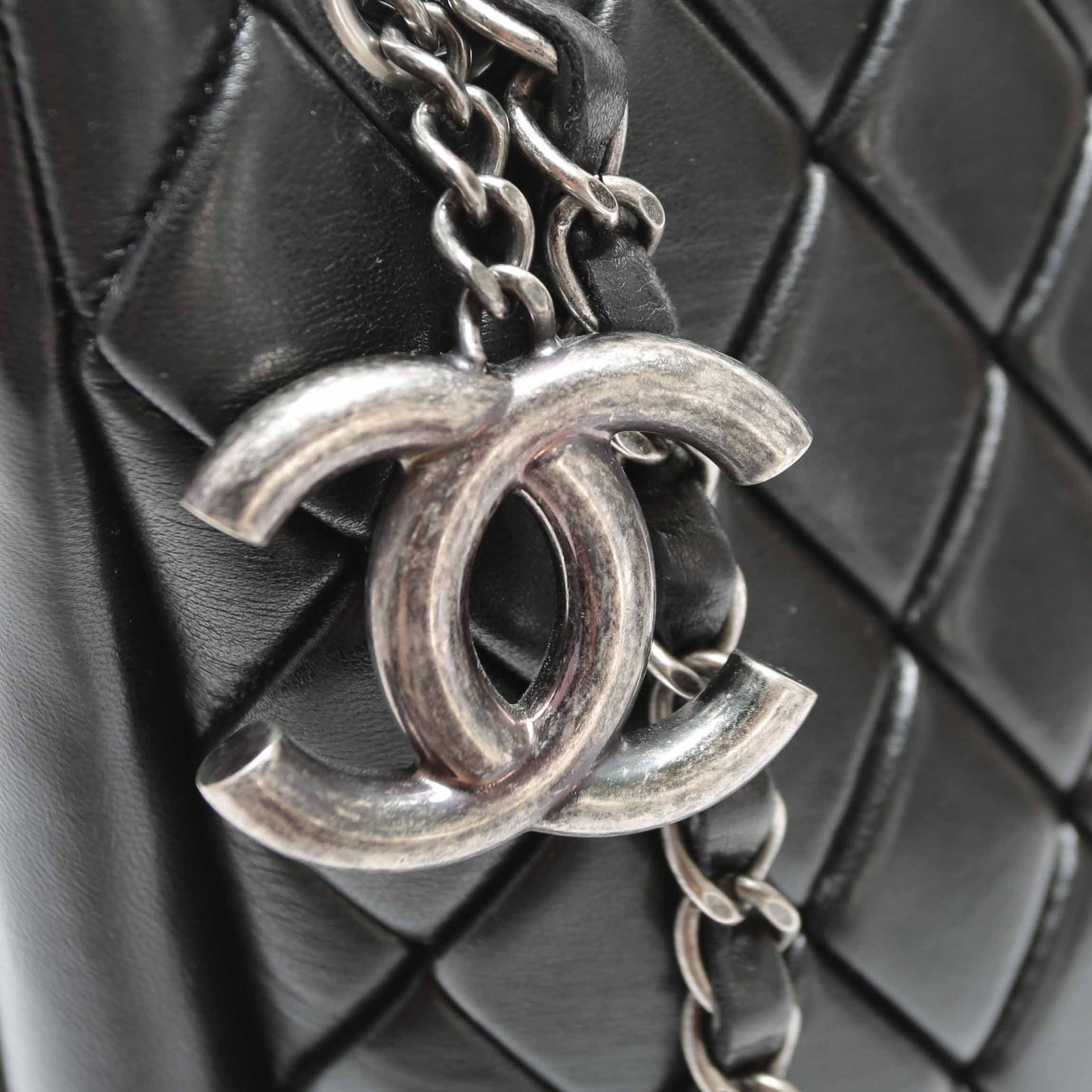 CHANEL Quilted Charm Tote - Large