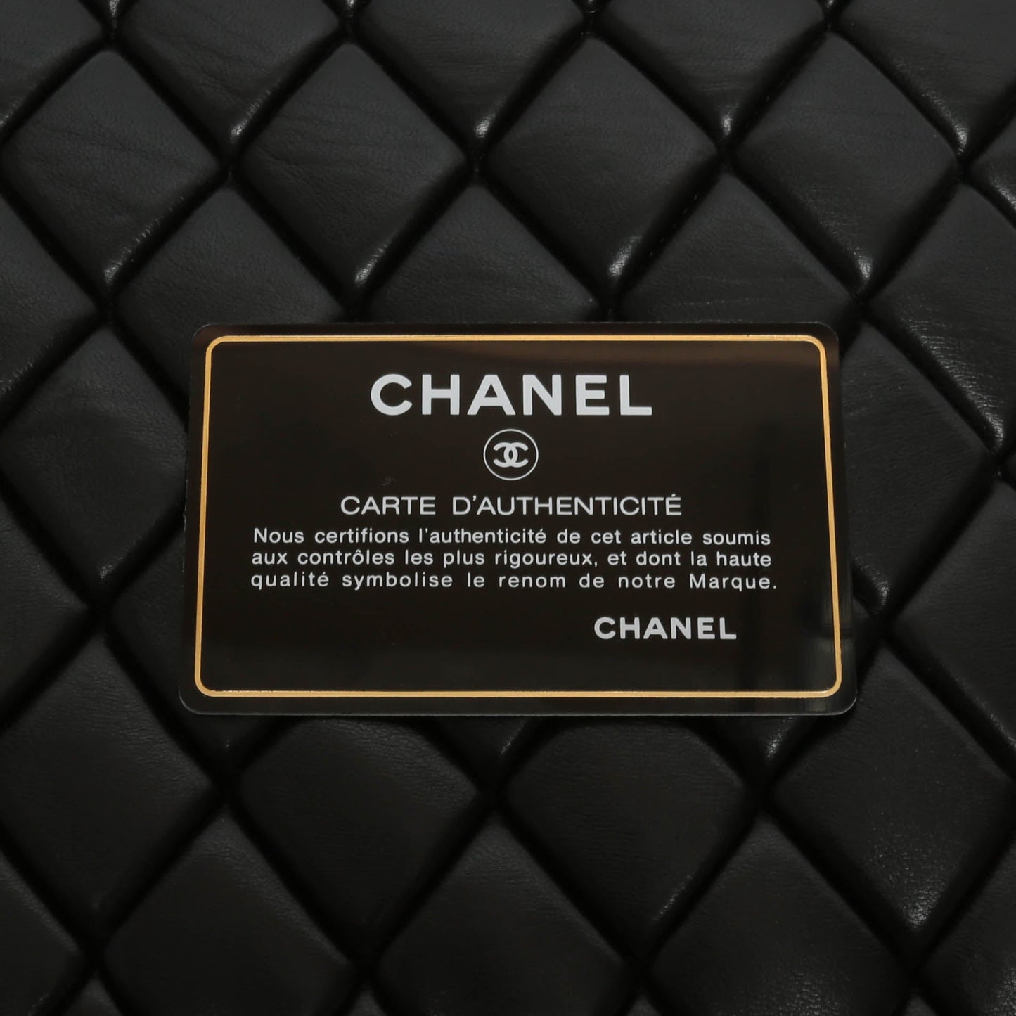 CHANEL Quilted Charm Tote - Large