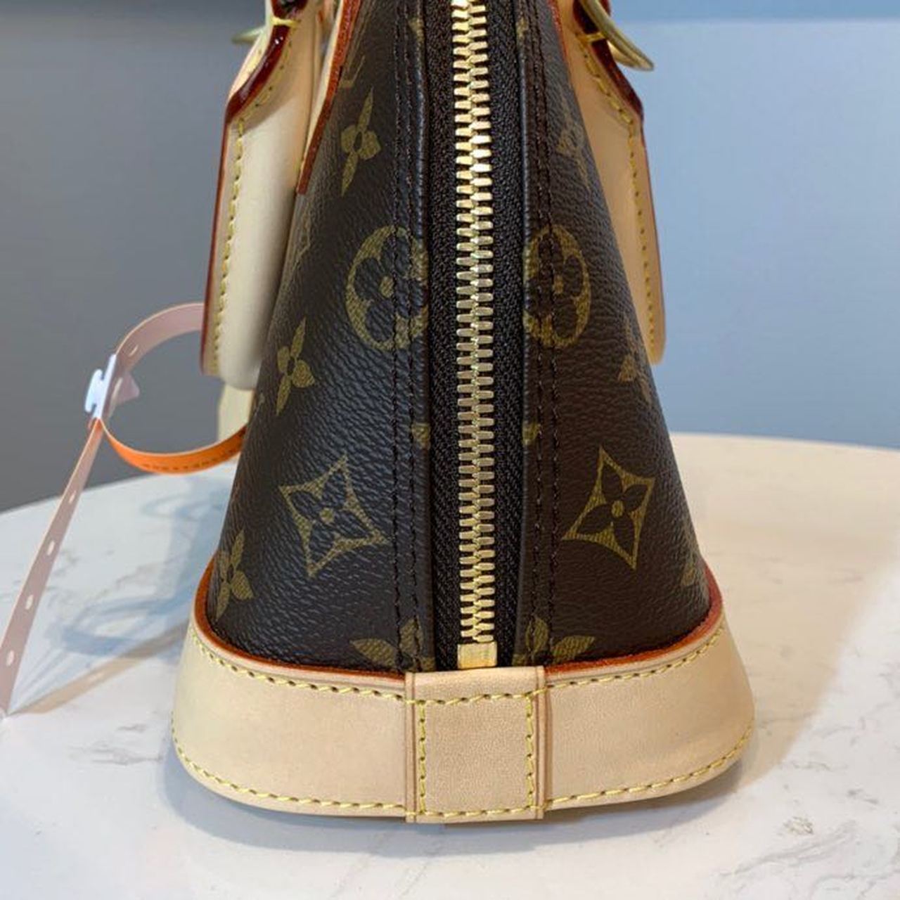 LV Alma BB Monogram Canvas Beige For Women, Shoulder And Crossbody Bags 9.2in/23.5cm LV M53152