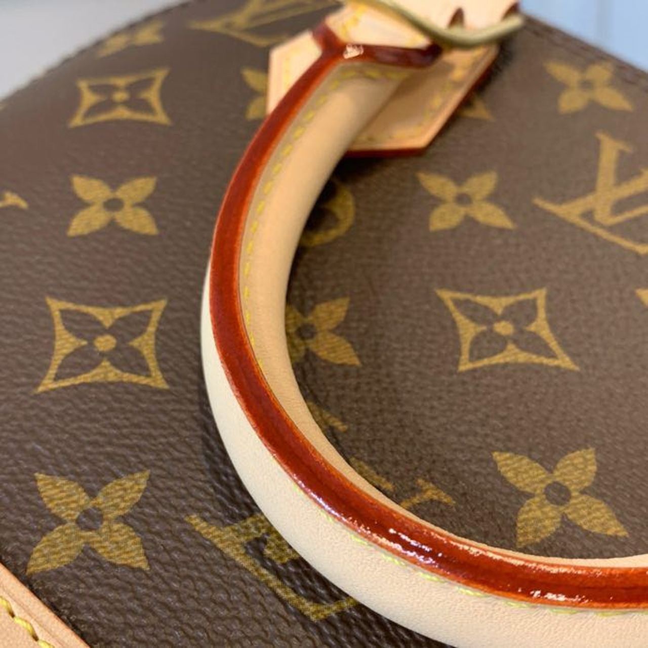 LV Alma BB Monogram Canvas Beige For Women, Shoulder And Crossbody Bags 9.2in/23.5cm LV M53152