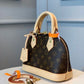 LV Alma BB Monogram Canvas Beige For Women, Shoulder And Crossbody Bags 9.2in/23.5cm LV M53152