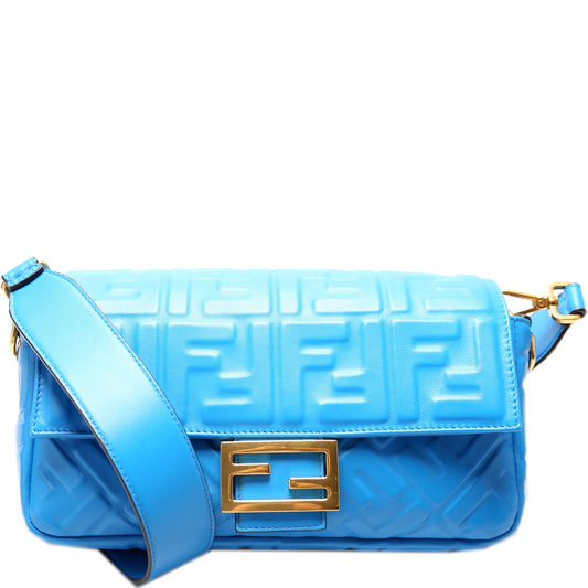 8br600 Baguette Fendi Embossed Nappa