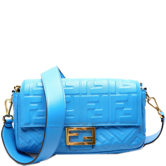 Baguette Fendi Embossed Nappa