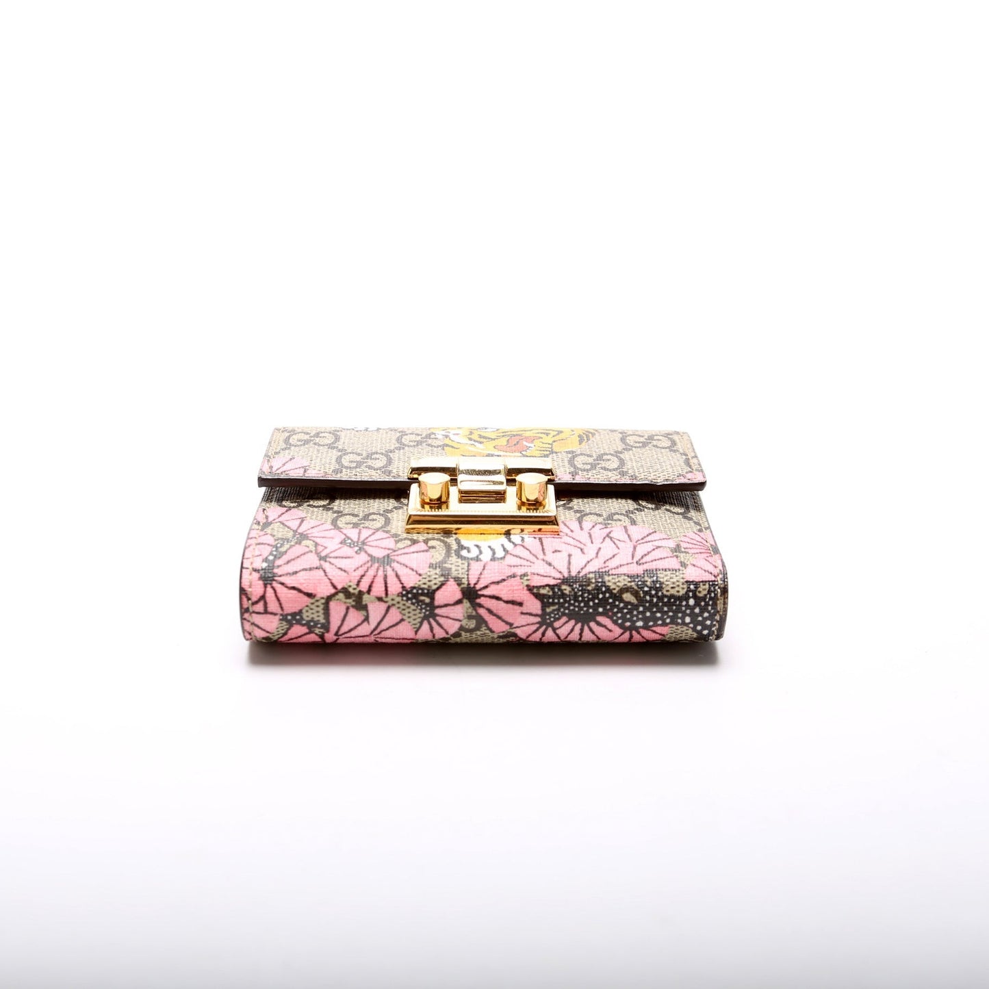 Padlock Wallet Gucci Supreme Bengal 453115