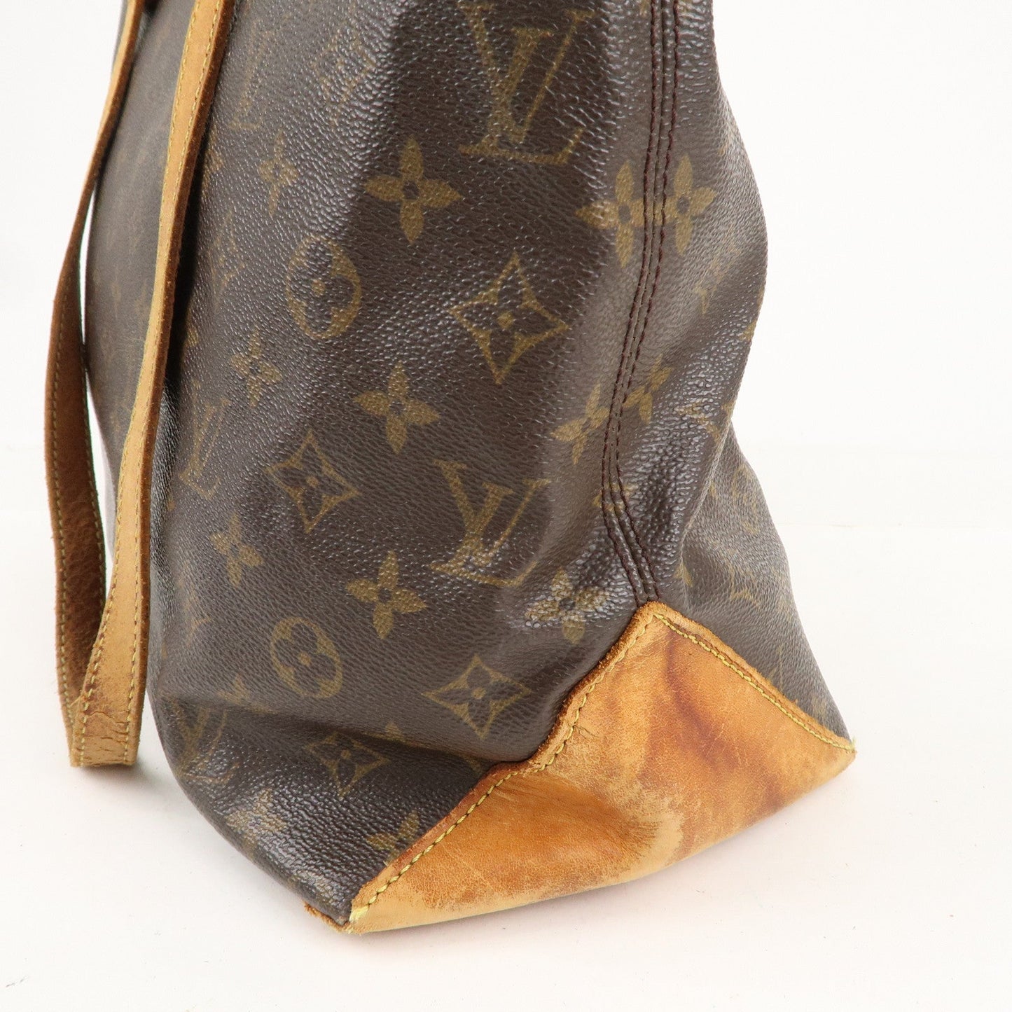 Louis Vuitton Monogram Cabas Mezzo Tote Shoulder Bag M51151