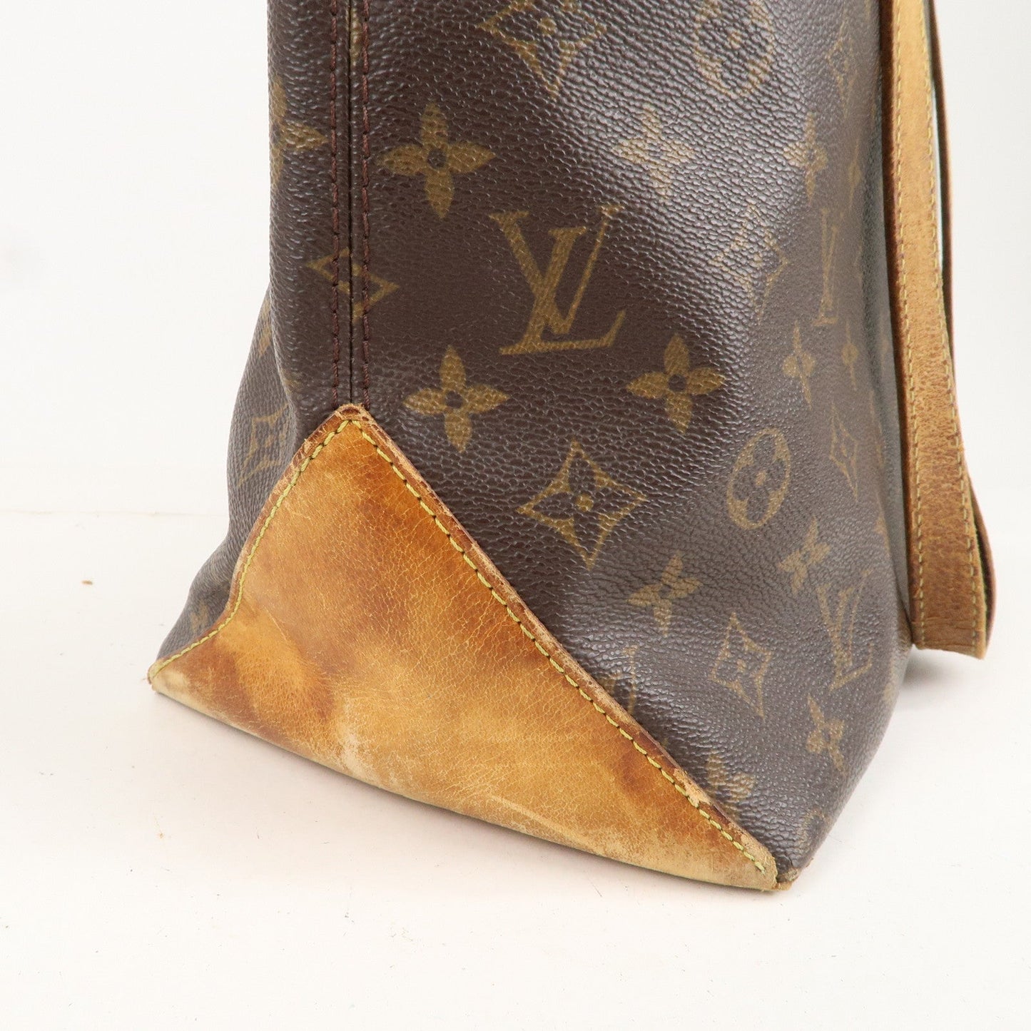 Louis Vuitton Monogram Cabas Mezzo Tote Shoulder Bag M51151