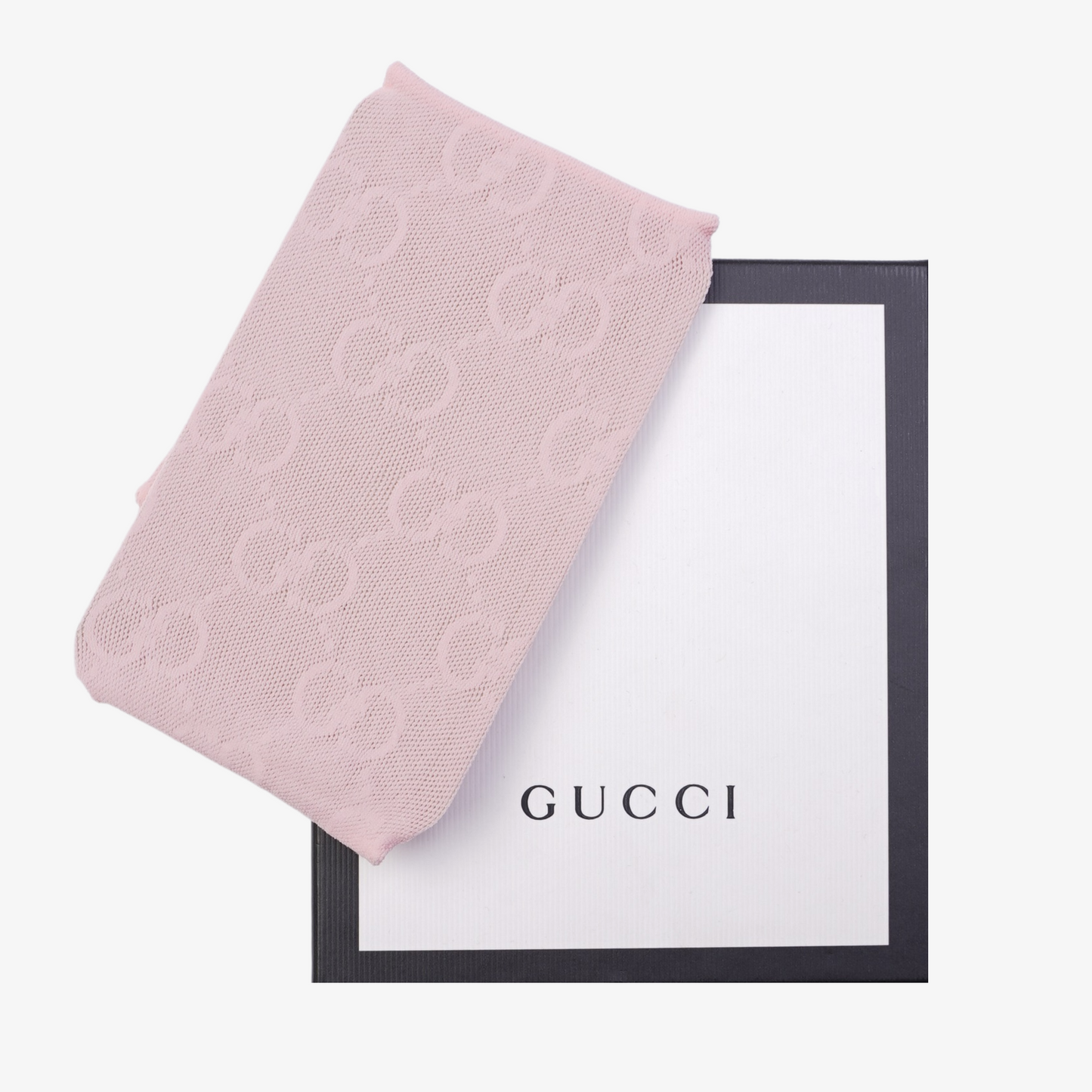 Gucci Womens Logo Socks Pink M