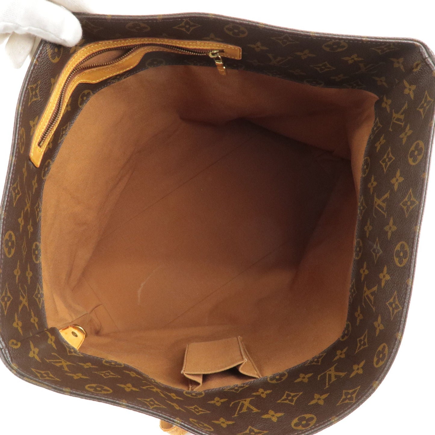 Louis Vuitton Monogram Cabas Alto Tote Bag Brown M51152