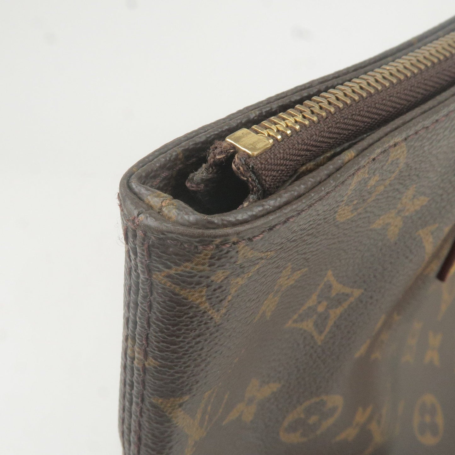 Louis Vuitton Monogram Cabas Mezzo Tote Bag M51151