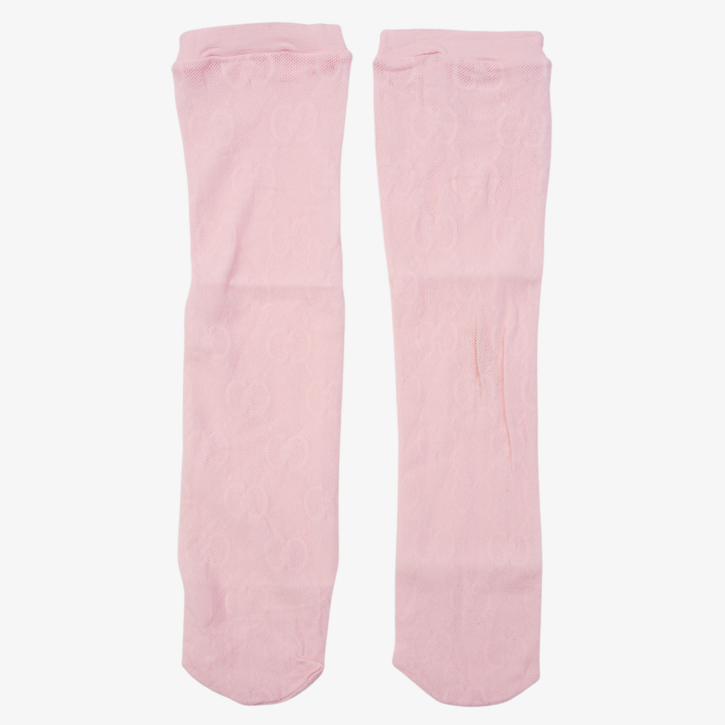 Gucci Womens Logo Socks Pink M