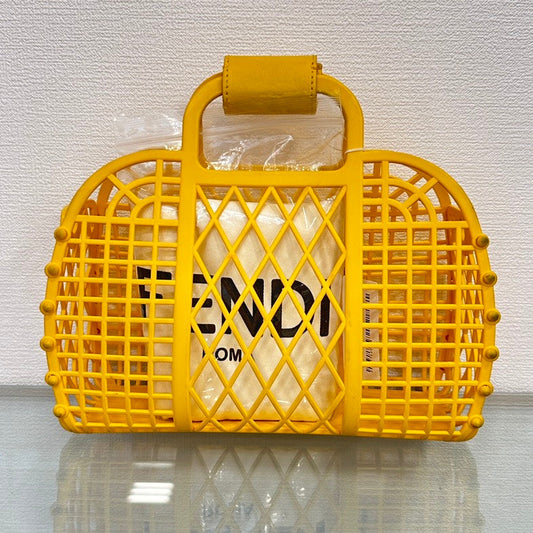 Fendi Recycled Plastic Basket Bag