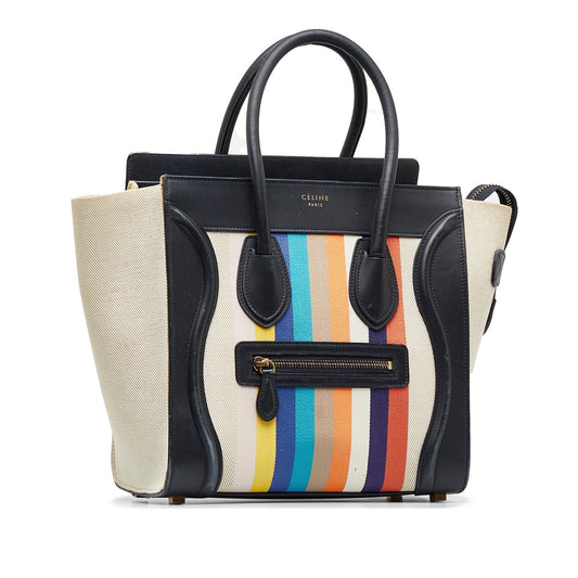 Celine Micro Luggage Tote Handbag