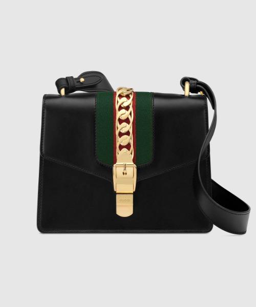 Gucci SyLouis Vuittonie Small Shoulder Bag Black