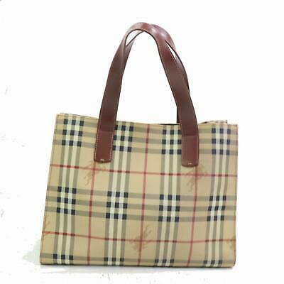 Brand Inspired Burberry London Tote Bag Light Brown PVC