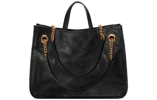 (WMNS) GUCCI 1955 Button Tote hand Bag Single Shoulder Bag Middle Black 621144-1U10G-1000