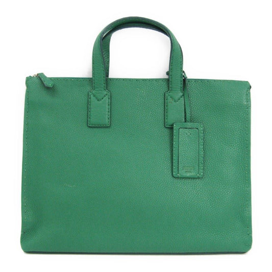 Fendi Green Leather Selleria Tote (SHA11190)