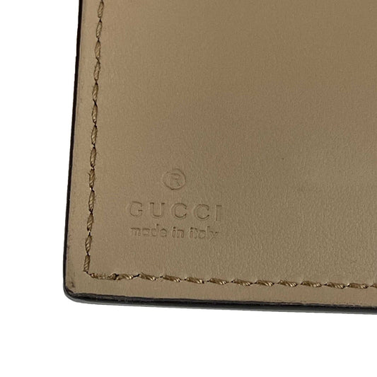 GUCCI Dionysus Supreme Card Case Wallet GG Coated Canvas Compact