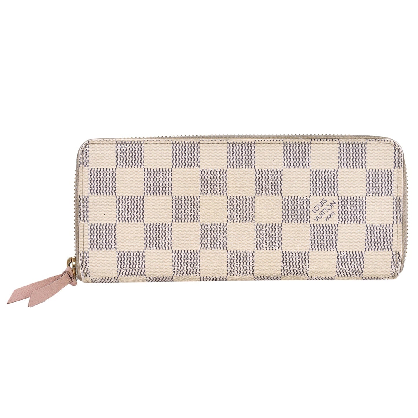 Damier Azur Canvas Zippy Wallet (Authentic Pre-Owned)