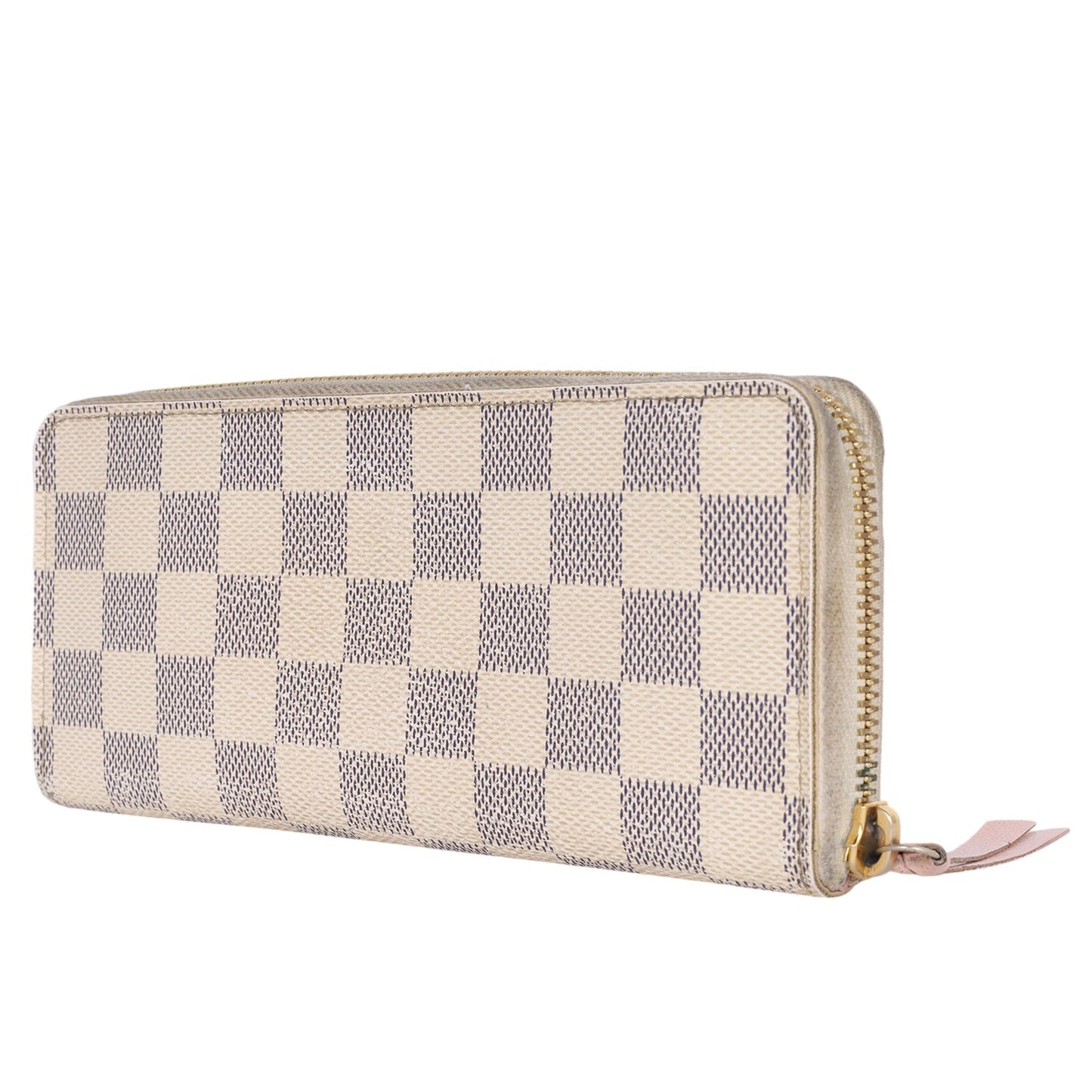 Damier Azur Canvas Zippy Wallet (Authentic Pre-Owned)