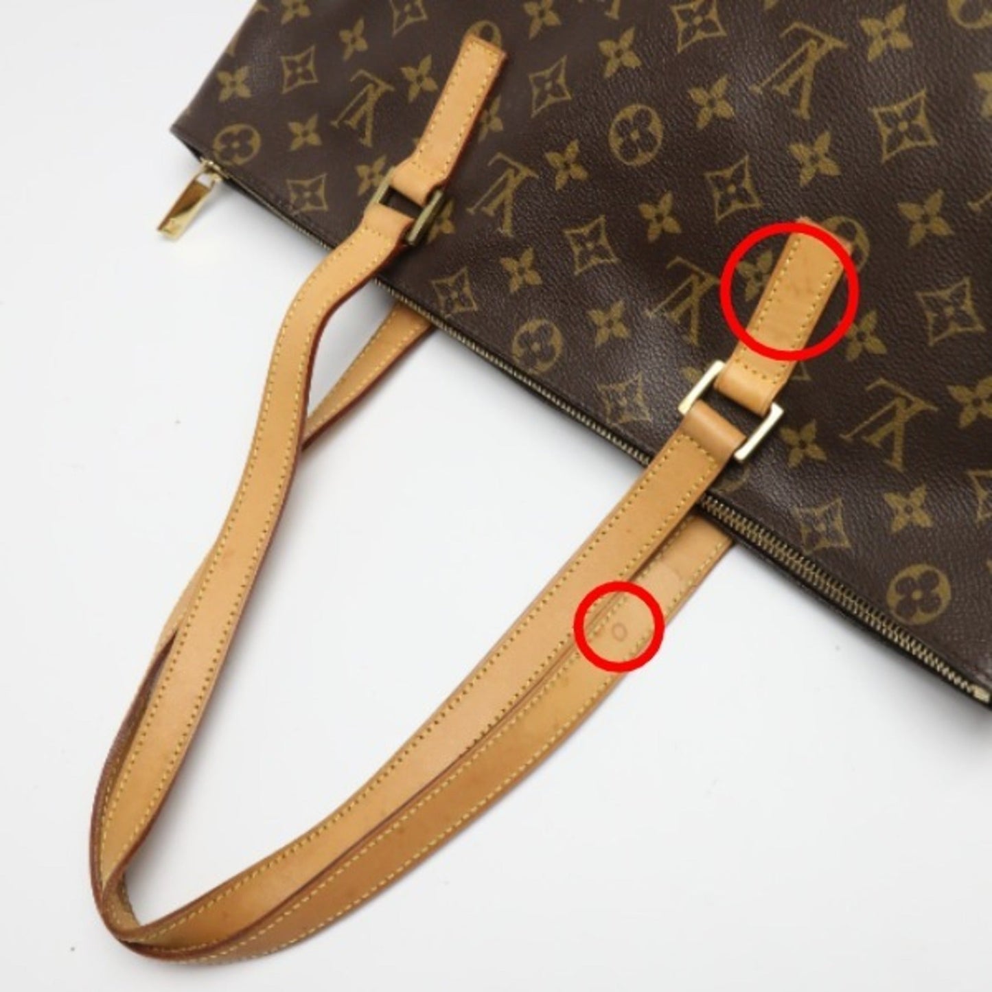 LOUIS VUITTON Shoulder Bag Monogram Cabamezzo M51151  Brown Tote LV