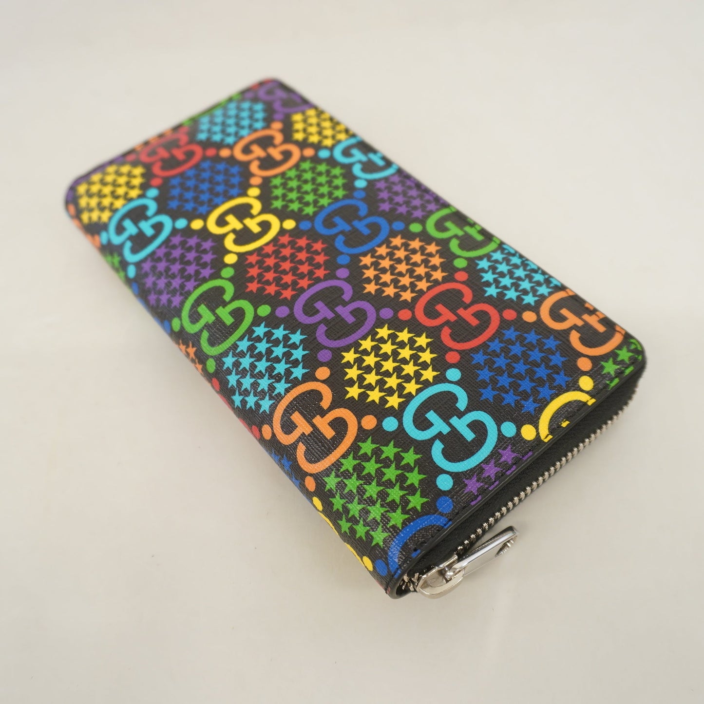 Gucci Bifold Long Wallet GG Psychedelic 601079