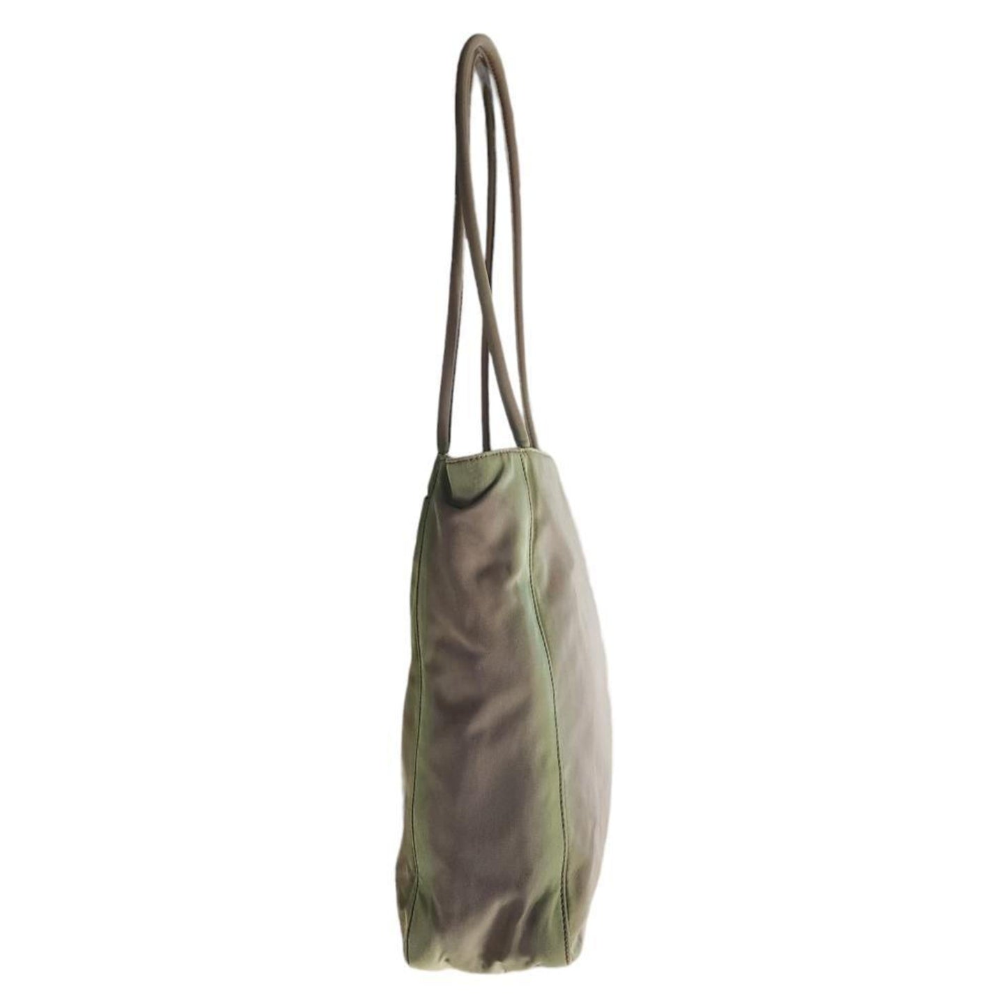 PRADA test tote bag B8556 unisex khaki green