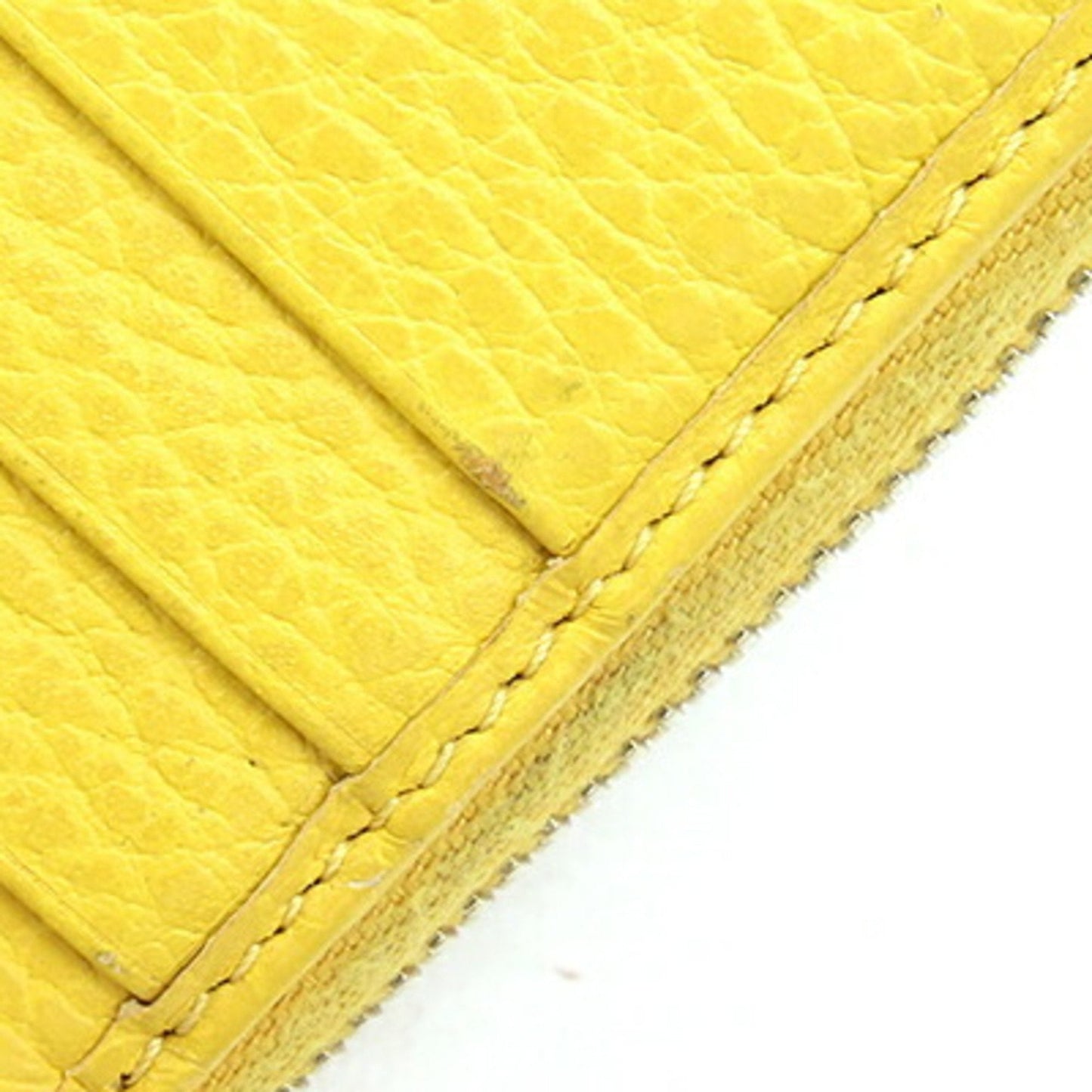 GUCCI Bifold Round Wallet GG Small Zip 346056 Beige Yellow Canvas Leather Ladies Double G