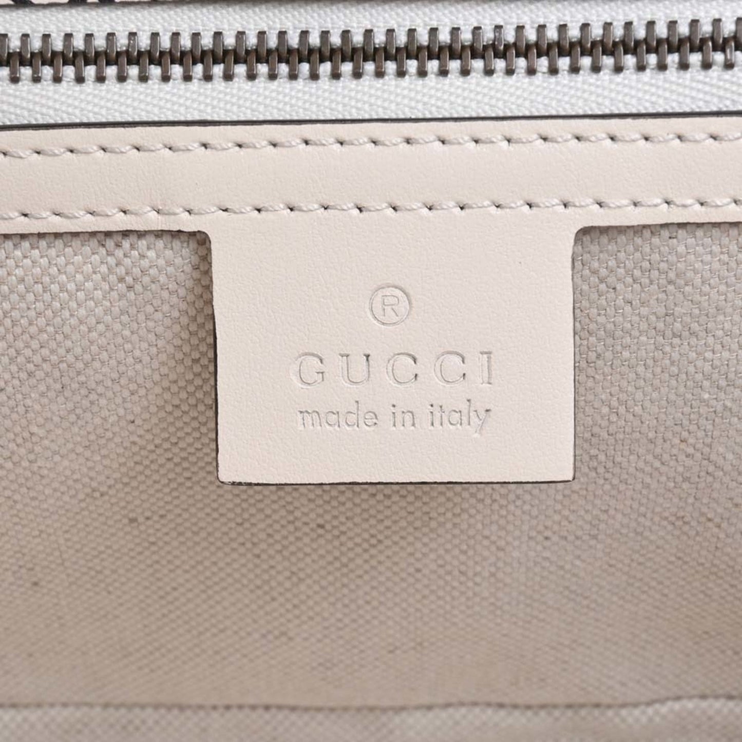 GUCCI Balenciaga Collaboration GG Marmont Leather The Hacker Project Small Chain Shoulder Bag 443497 White Ladies