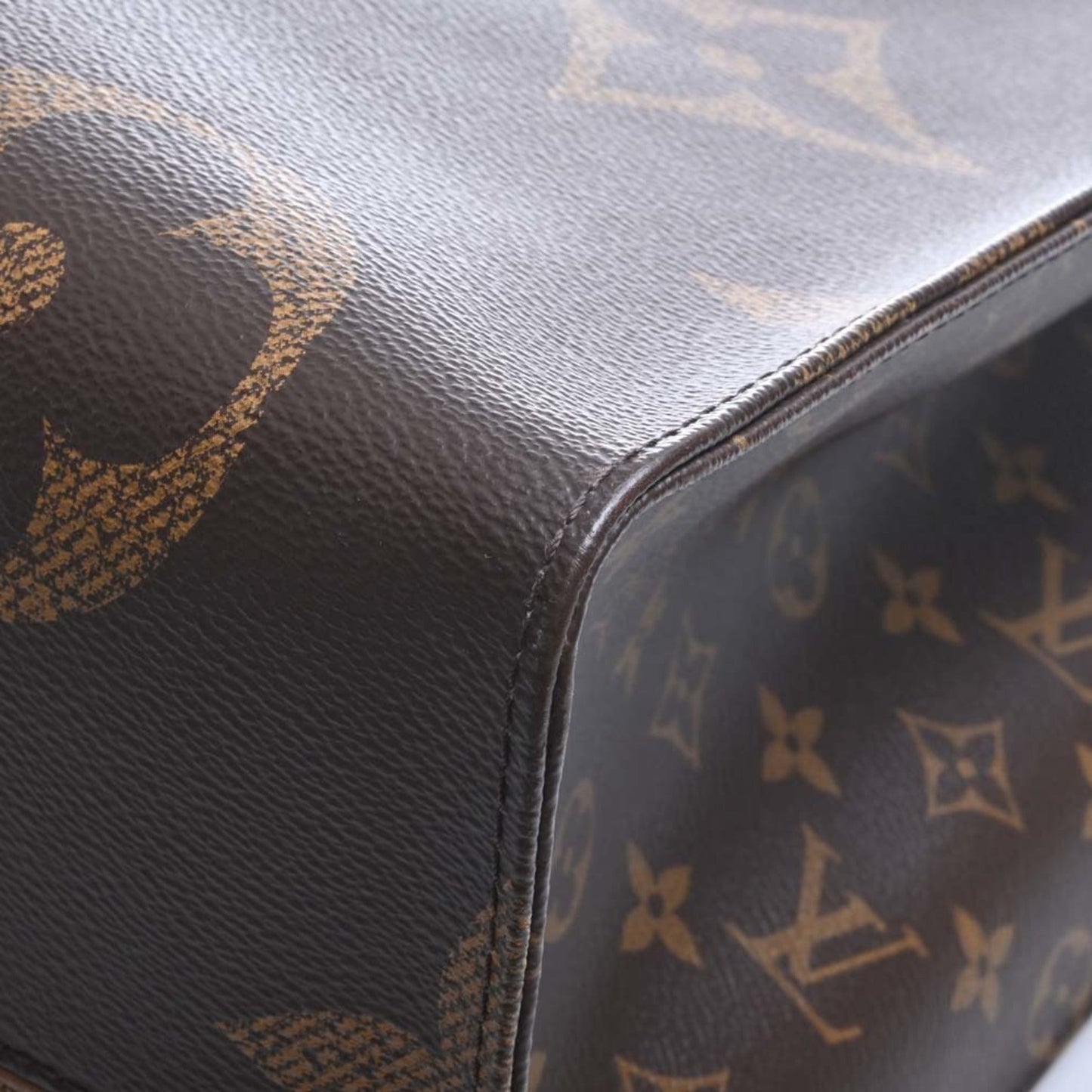 LOUIS VUITTON Giant Monogram Reverse On the Go GM 2WAY Tote Bag M45320 Brown Women's