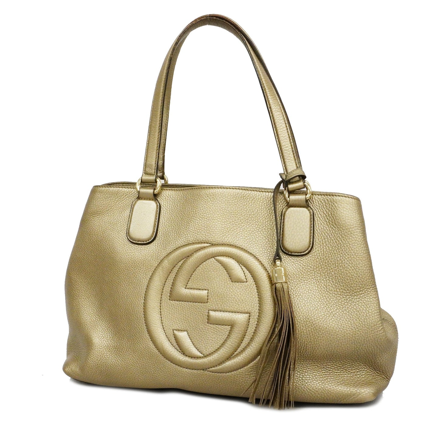 Gucci Soho Shoulder Bag 308363 Women's Leather Handbag,Shoulder Bag,Tote