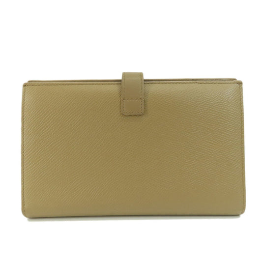 Celine Long Wallet Leather Ladies