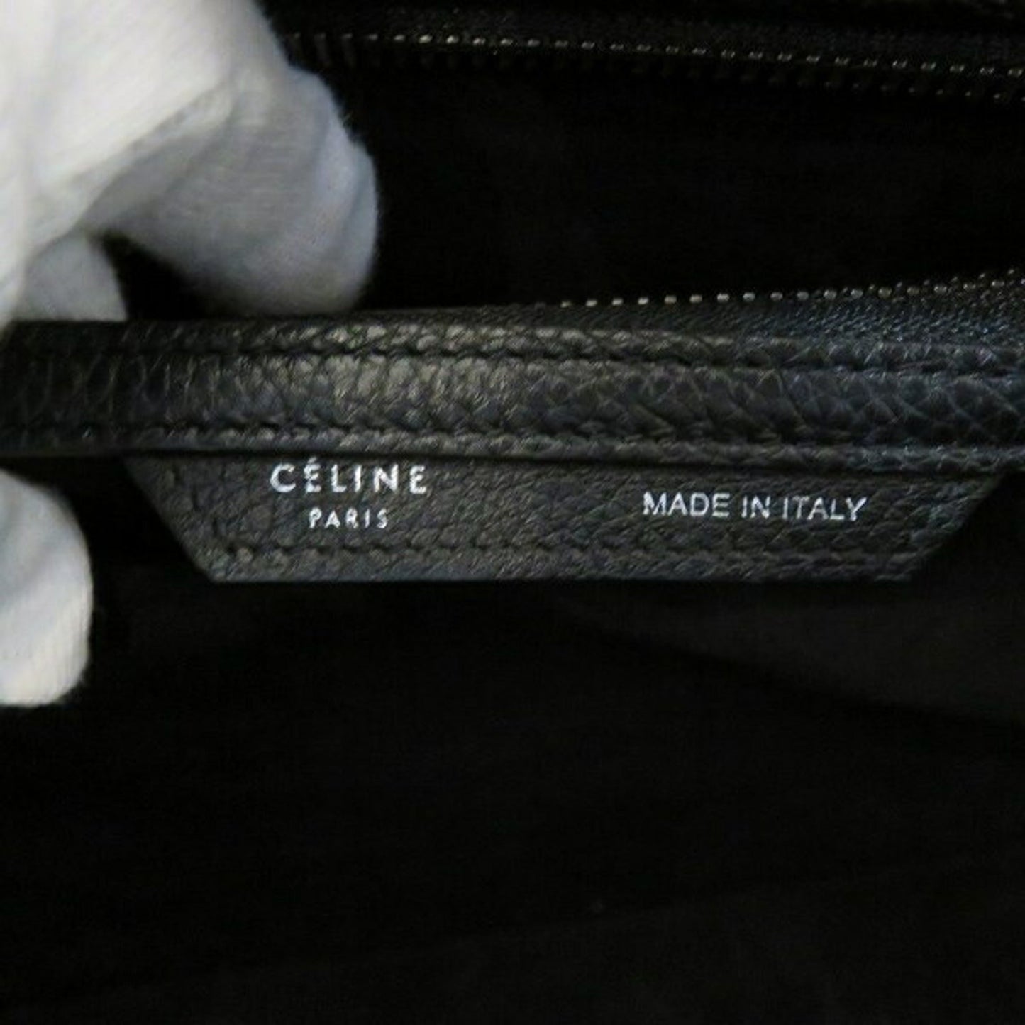 Celine luggage mini tote bag 165213DRU 38NO ladies