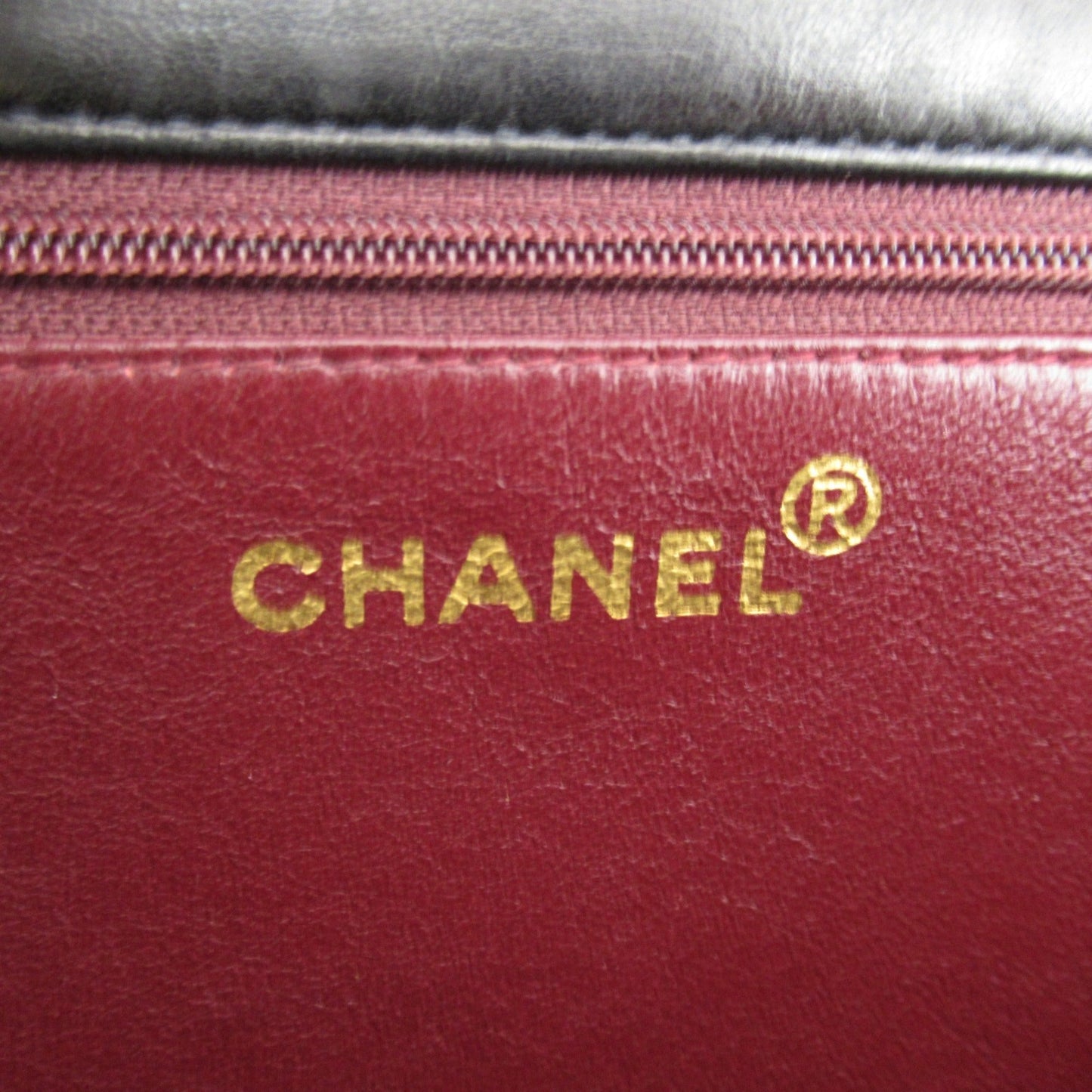 CHANEL Push lock Matelasse ChainShoulder Black Lambskin [sheep leather] A03570