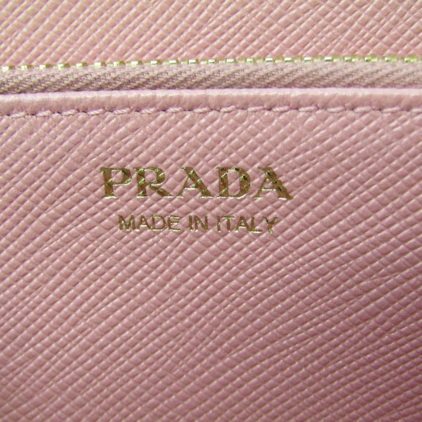 PRADA 1ML506 Women's Saffiano Metal Long Wallet [bi-fold] Pink