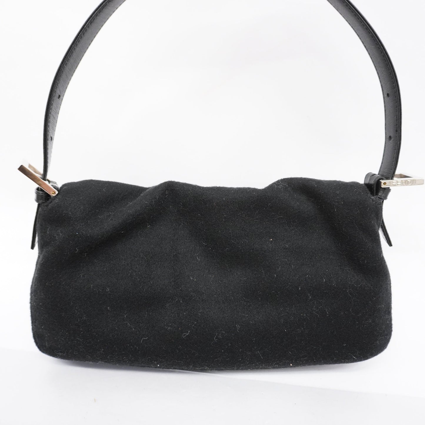 FENDI   Mamma Bucket Women's Felt Handbag Black