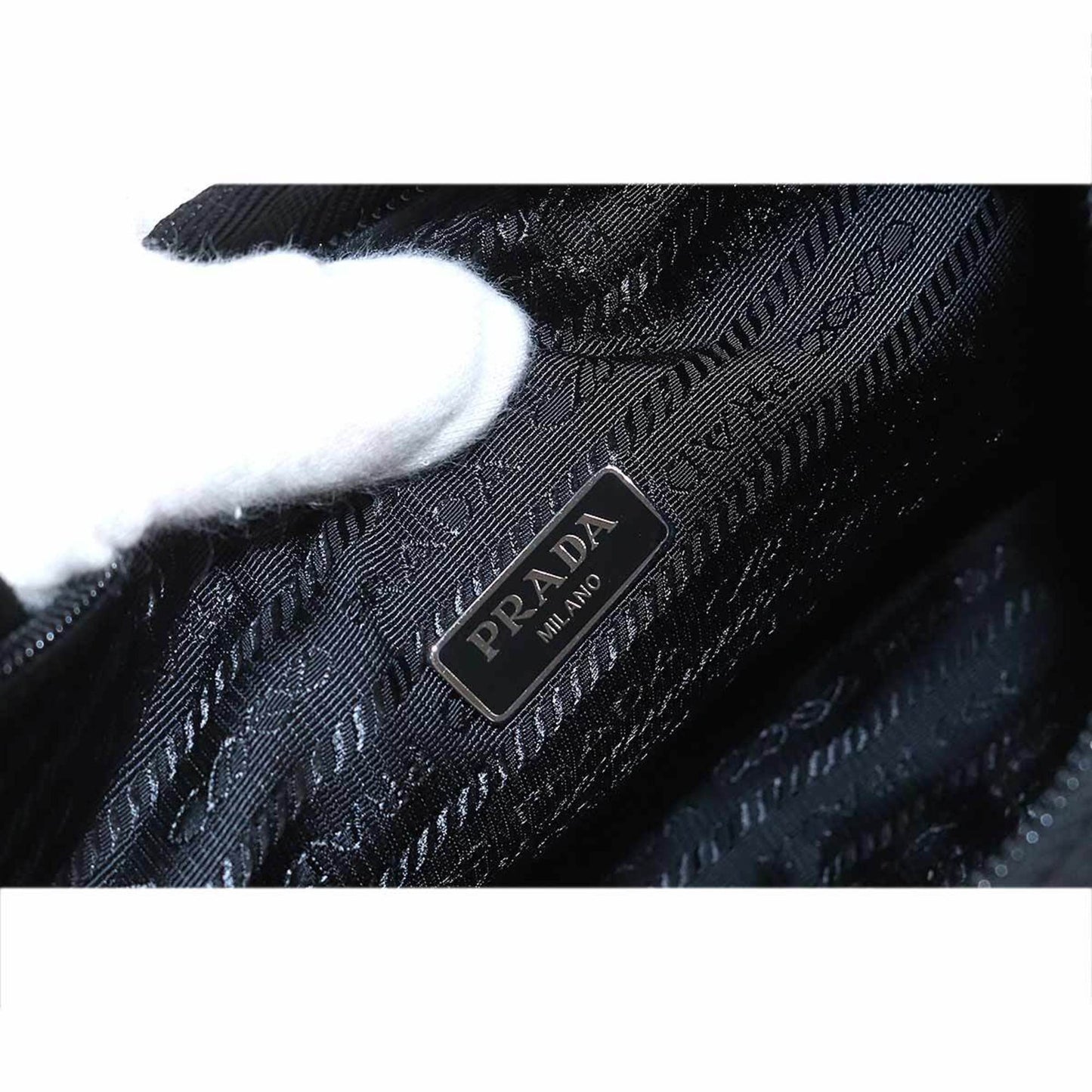 PRADA Re-Edition 2000 Mini Bag Hand Nylon Black Nero 1NE515 Shoulder