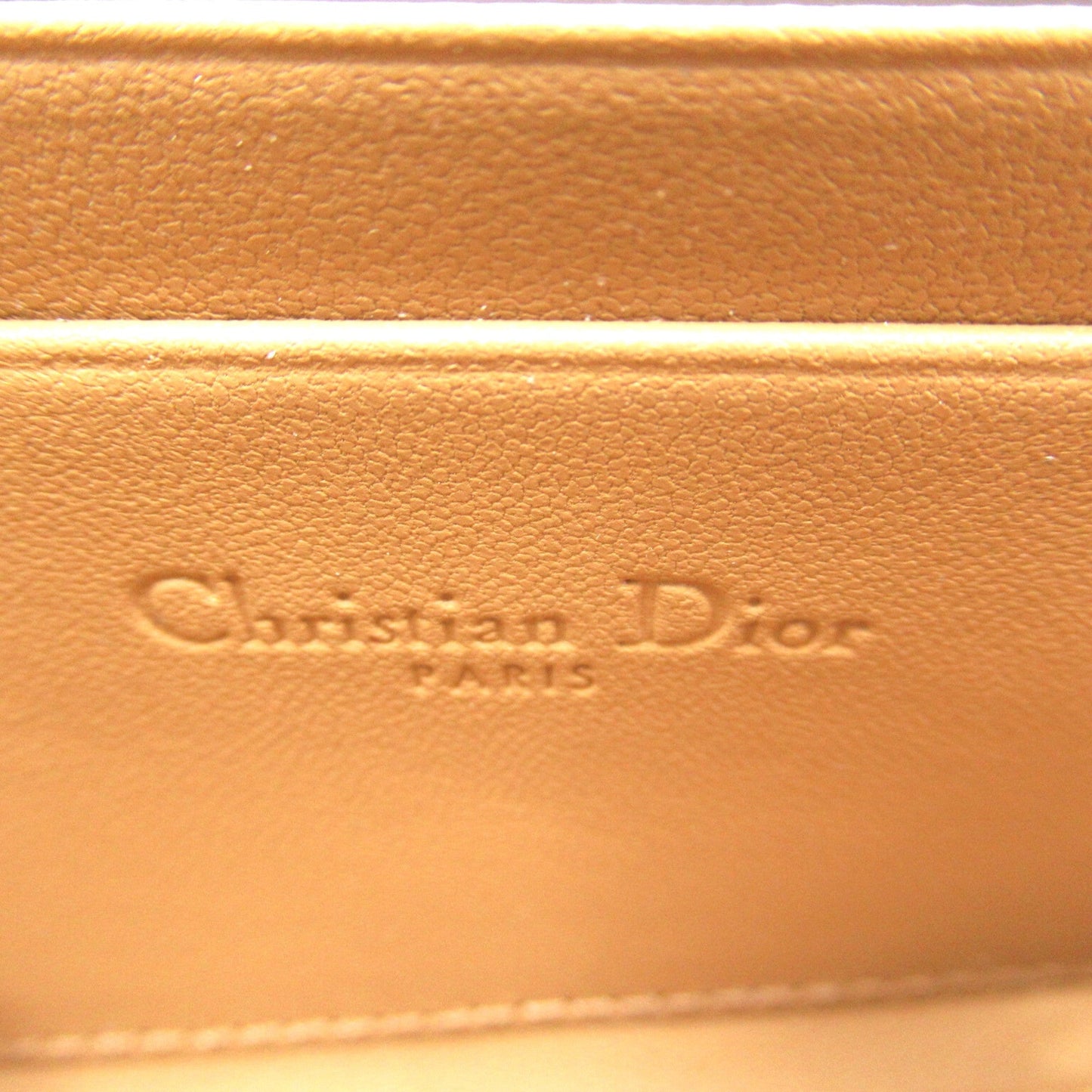 Dior lady dior medium wallet Beige Lambskin [sheep leather] S0985ONMJ53U