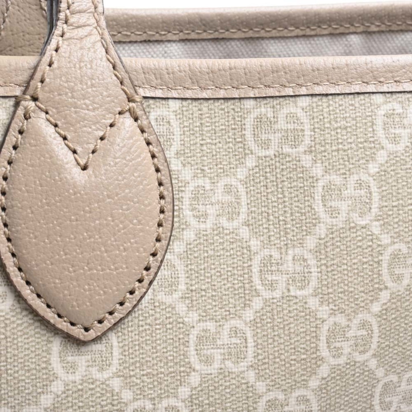 GUCCI Ophidia GG Supreme Tote Bag 739730 Beige Women's