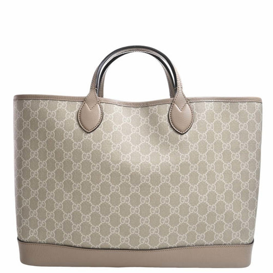 GUCCI Ophidia GG Supreme Tote Bag 739730 Beige Women's