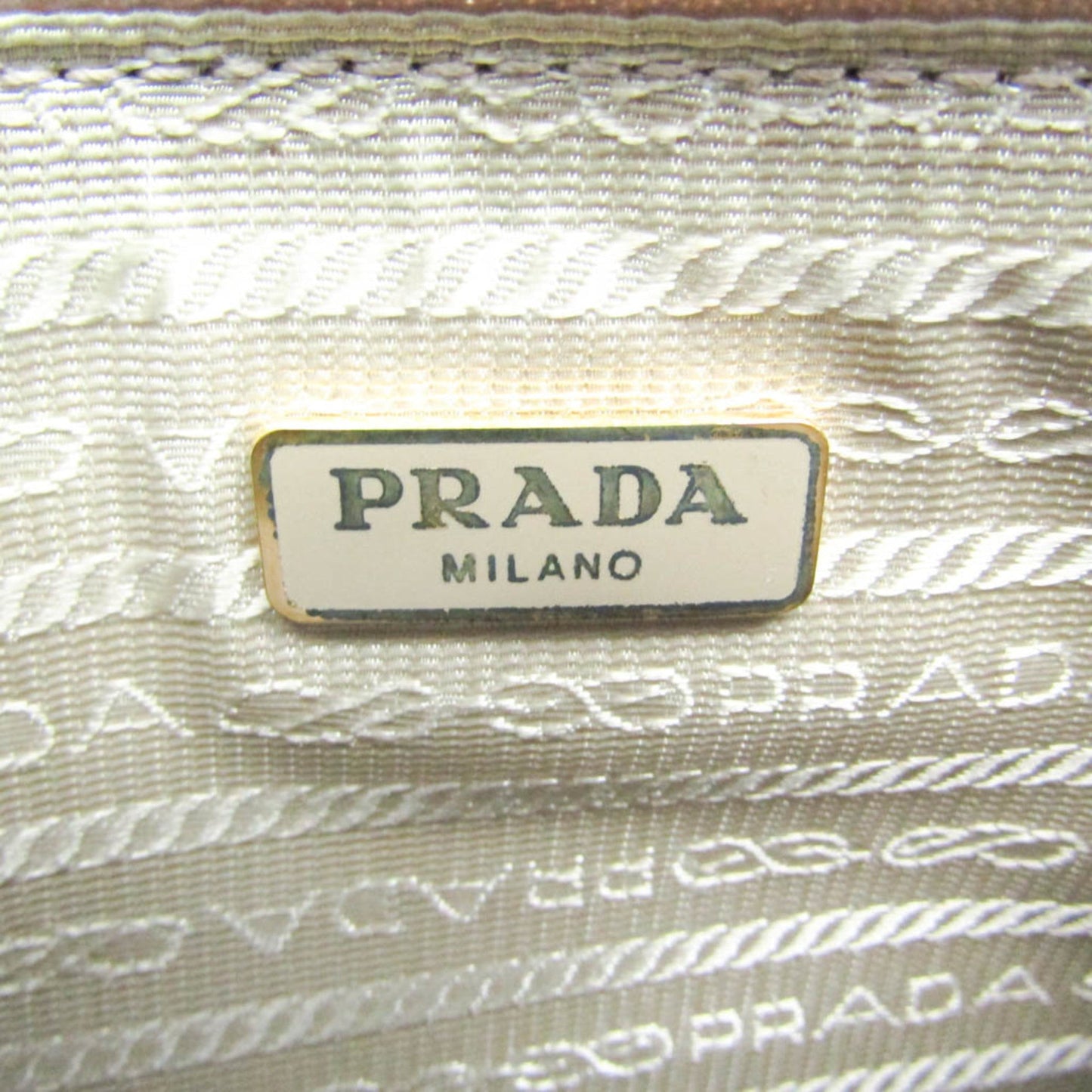 PRADA Women's Leather Handbag,Shoulder Bag White