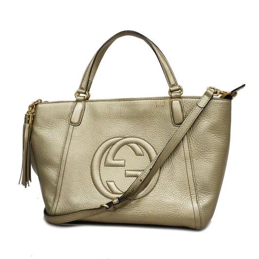 Gucci Soho 2way Bag 369176 Women's Leather Handbag,Shoulder Bag,Tote Bag