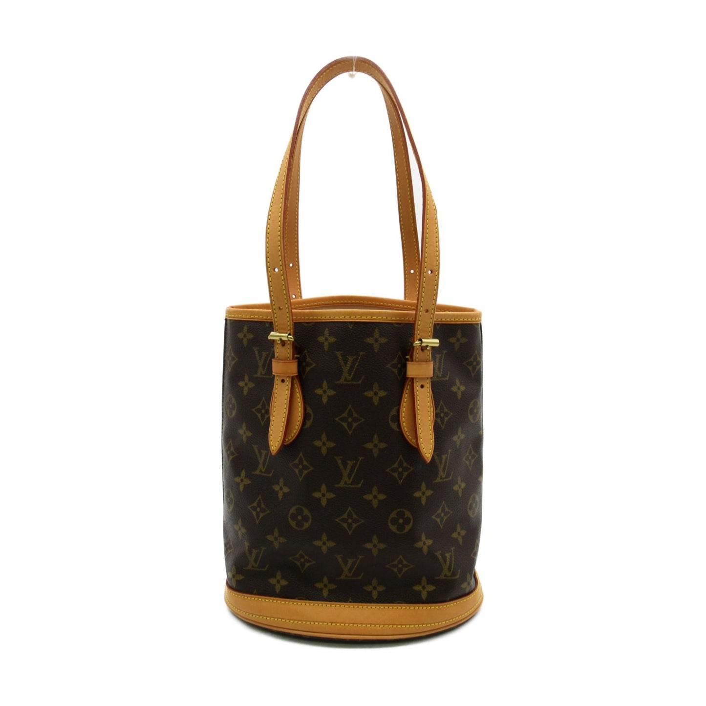 LOUIS VUITTON Bucket 23 Tote Bag Brown Monogram PVC coated canvas M42238