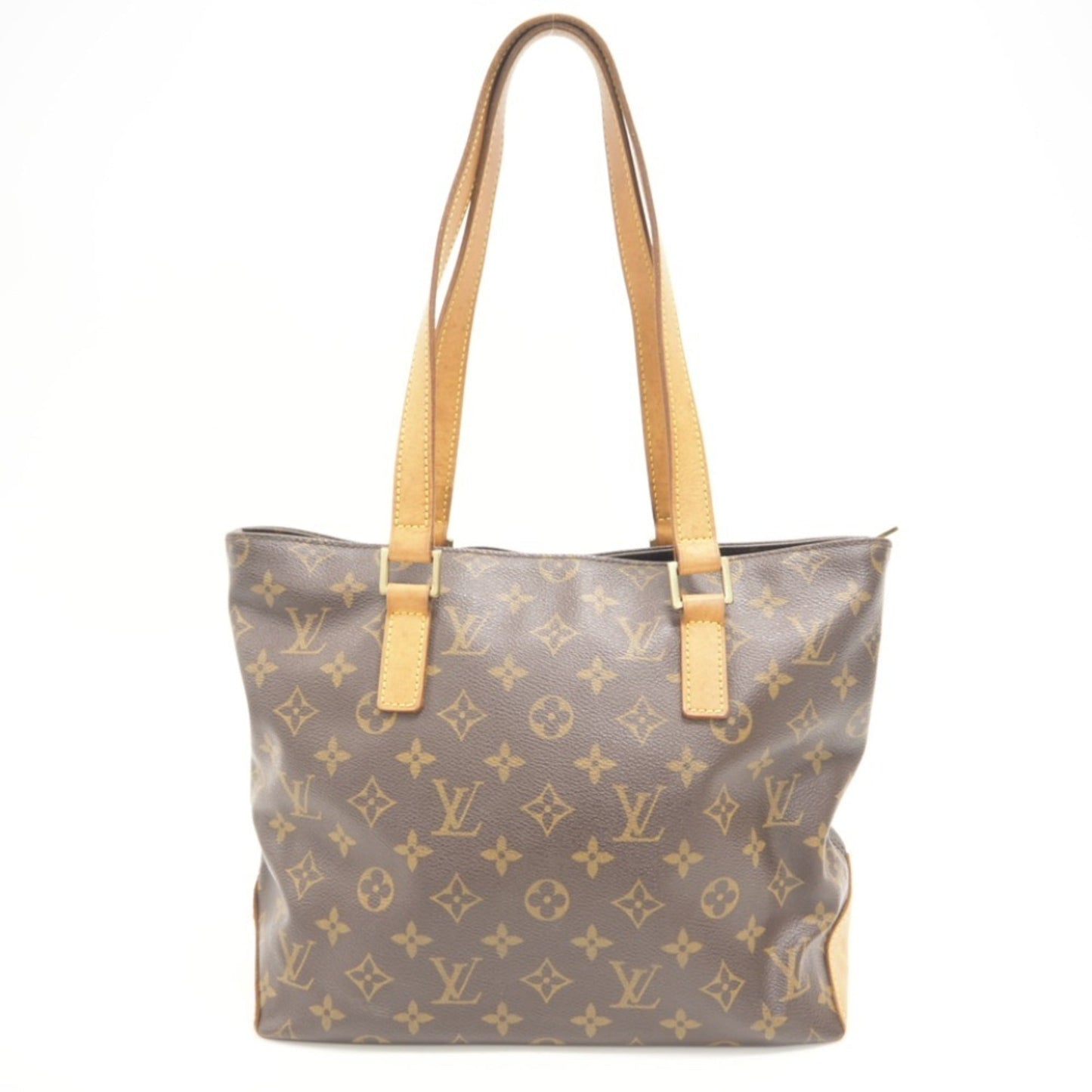 LOUIS VUITTON M51148 Hippo Piano Monogram Tote Bag Brown Women's