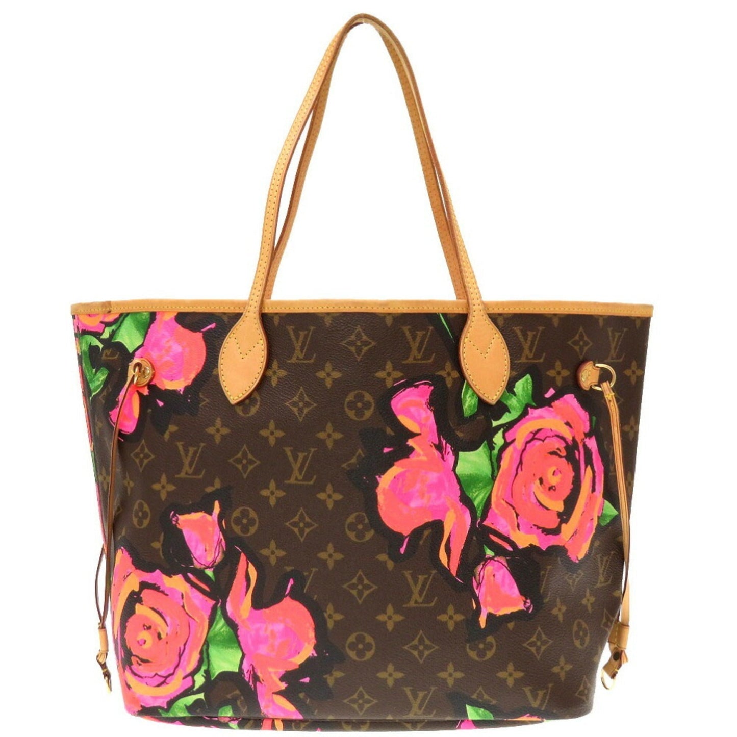 LOUIS VUITTON Monogram Rose Neverfull MM M48613 Tote Bag