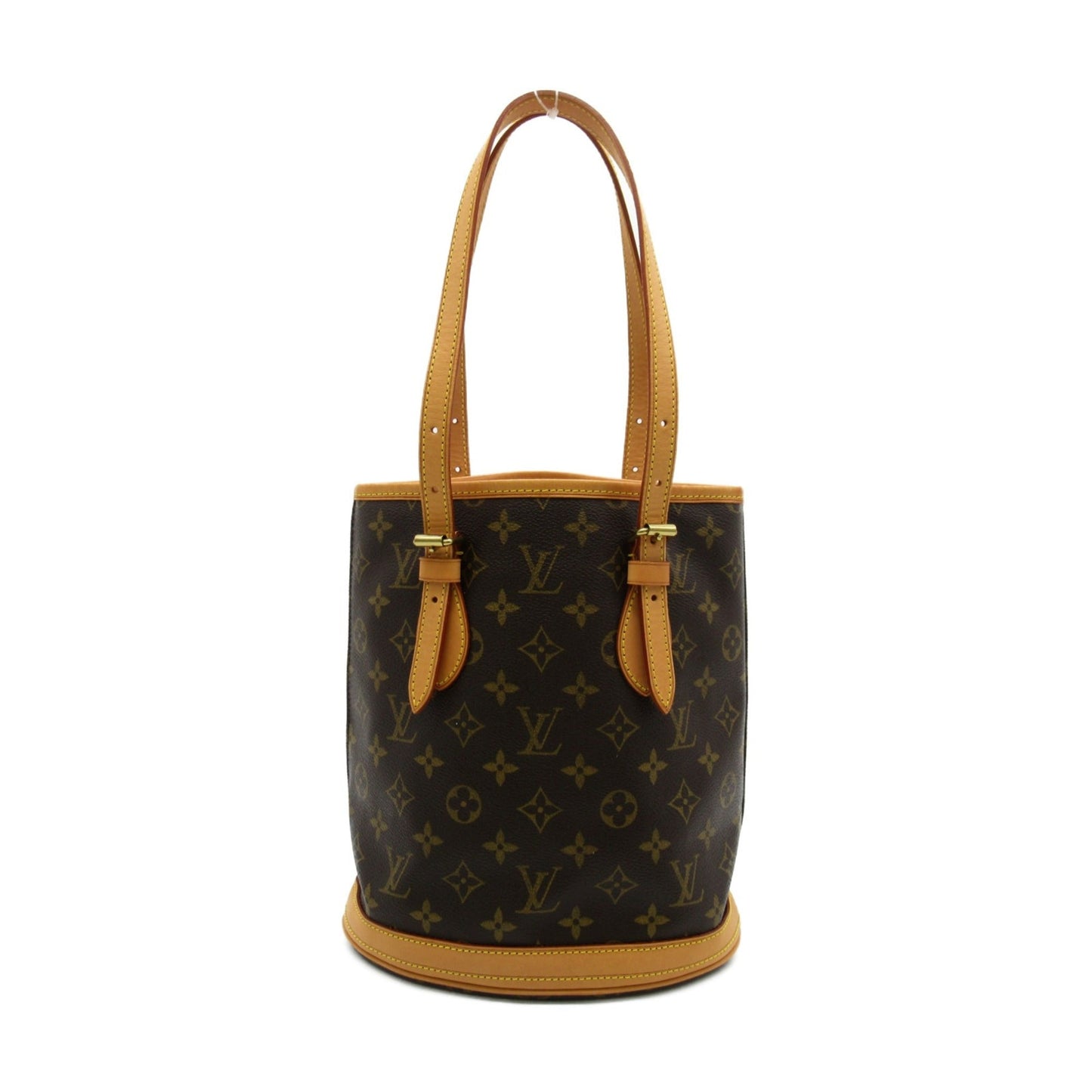 LOUIS VUITTON Bucket 23 Tote Bag Brown Monogram PVC coated canvas M42238