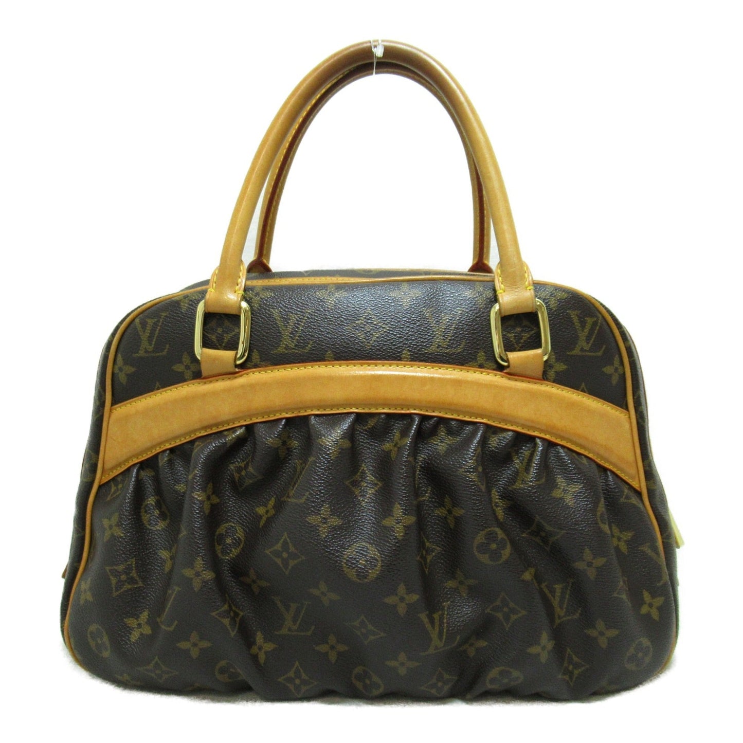 LOUIS VUITTON Mitzi Tote Bag Brown Monogram PVC coated canvas M40058