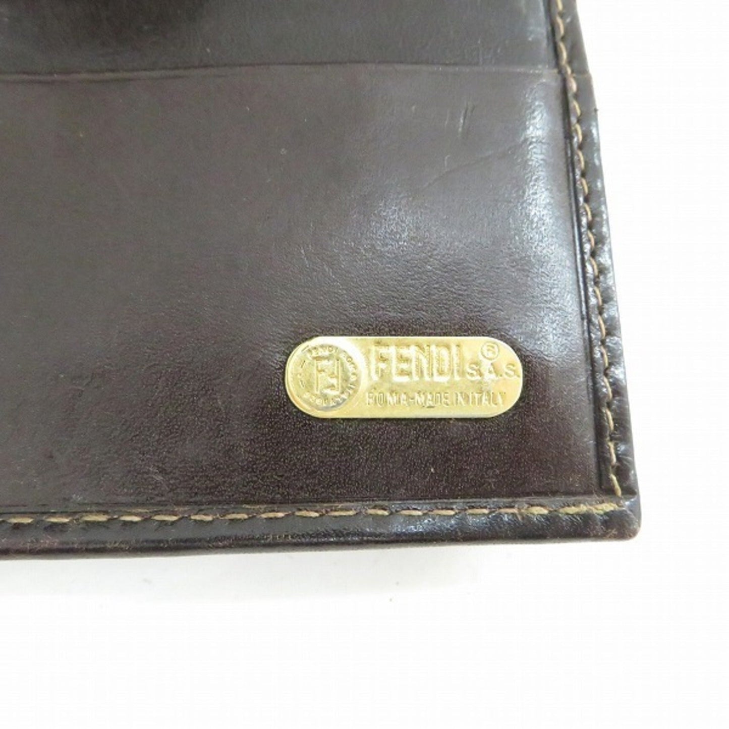 Fendi Zucca long wallet 2 fold unisex