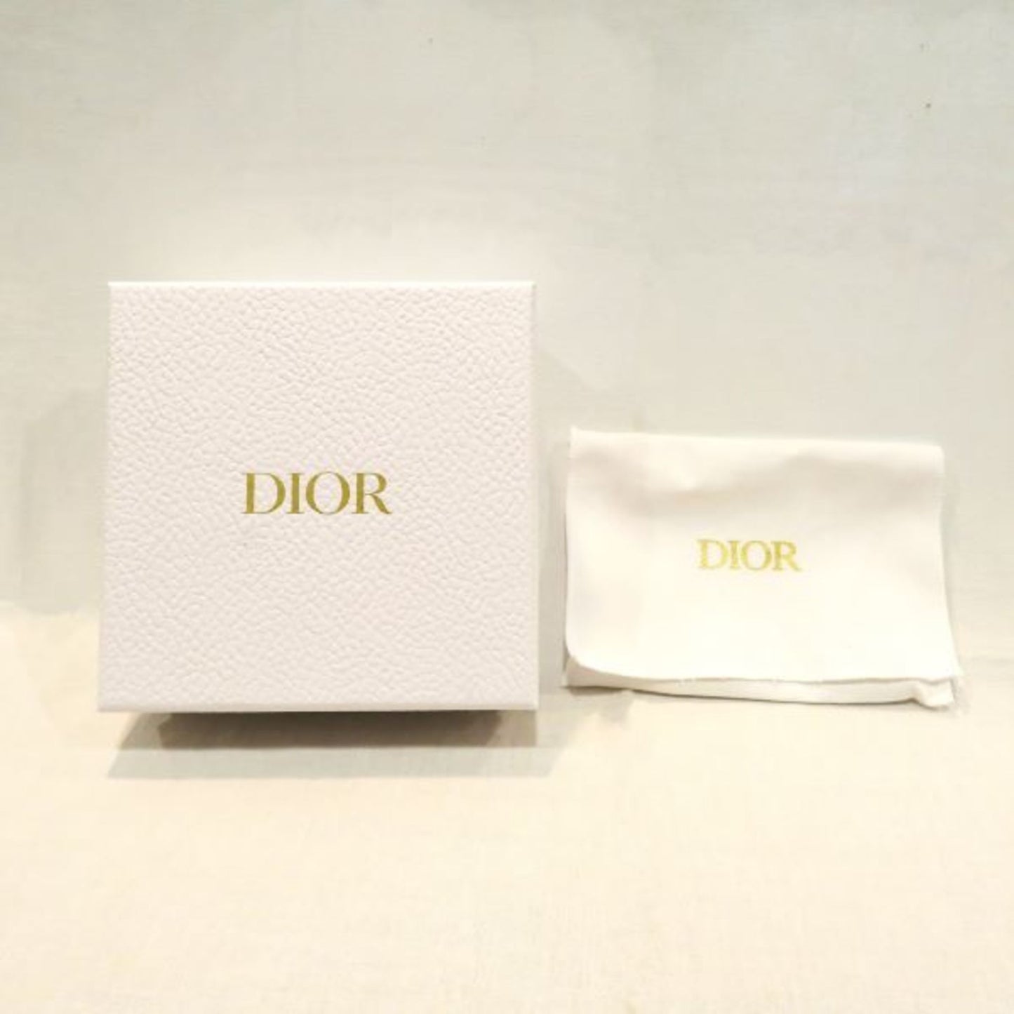 CHRISTIAN DIOR Dior Saddle Lotus Wallet Black Leather 3 Fold Women's